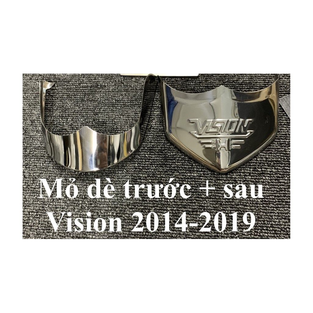 💓Mỏ Dè trước sau Inox gắn VISION 2014-2021💓