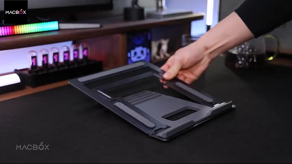 Giá đỡ Laptop, Macbook, Ipad - Đế tản nhiệt kê laptop có thể gấp gọn CT8-01 kích thước lớn | BigBuy360 - bigbuy360.vn