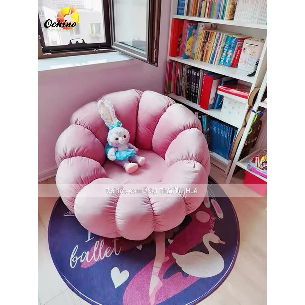 Ghế sofa Thư Giãn Hình bông Hoa cao cấp (Được chọn màu)