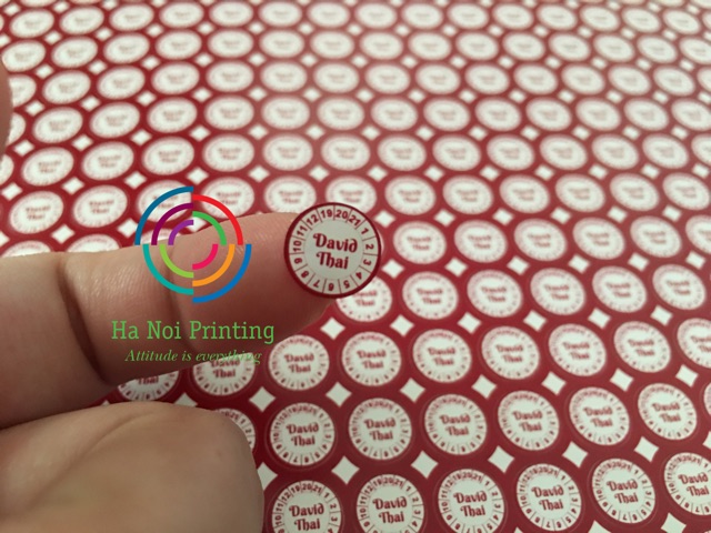 Combo 1500 tem vỡ bảo hành in tên shop theo yêu cầu