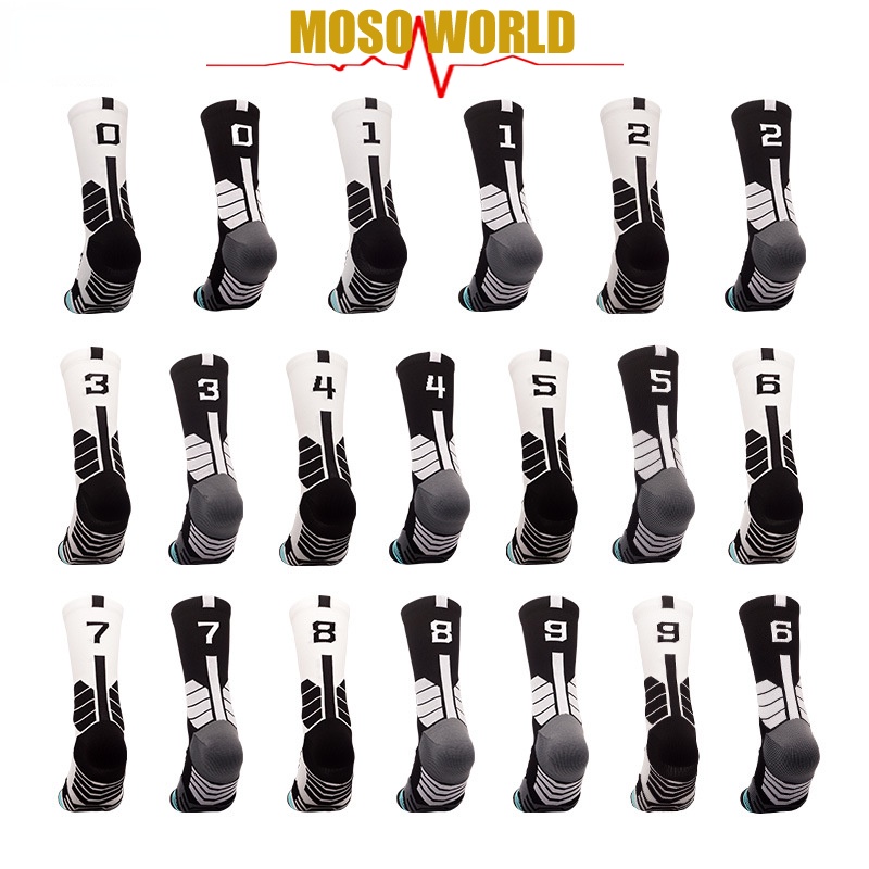Đôi vớ MOSOWORLD dày dặn thấm hút mồ hôi chống trượt dành cho nam