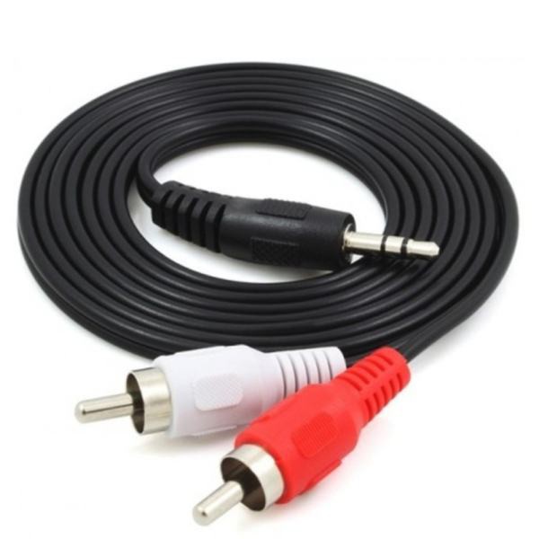 Dây Tín Hiệu Âm Thanh Máy Tính Ra Loa Giắc 3.5 Dây loa 1-1 và Dây Loa 1-2 Dài 1.5M