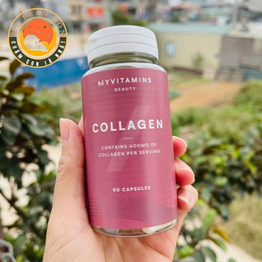 Viên uống Collagen thuỷ phân Myvitamins  90 viên hỗ trợ làm đẹp da hiệu quả của Pháp
