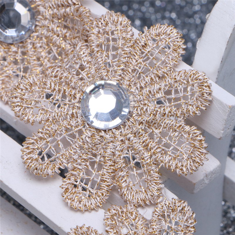 Băng đô cài tóc họa tiết hoa chất co giãn xinh xắn cho bé gái