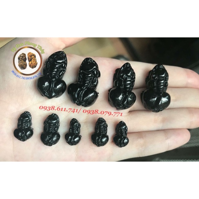 Tỳ Hưu Tourmaline đen