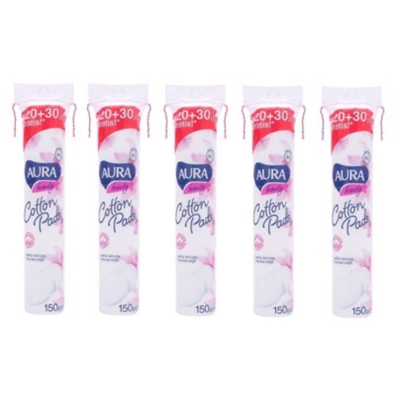 COMBO 2 GÓI Bông Tẩy Trang Aura 150 miếng – EU