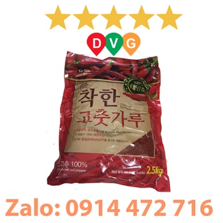 Bột Ớt Noong Woo Chakhan 2.5Kg Làm Kim Chi Hàn Quốc - Chuyên Dùng Cho Cửa Hàng Nhà Hàng