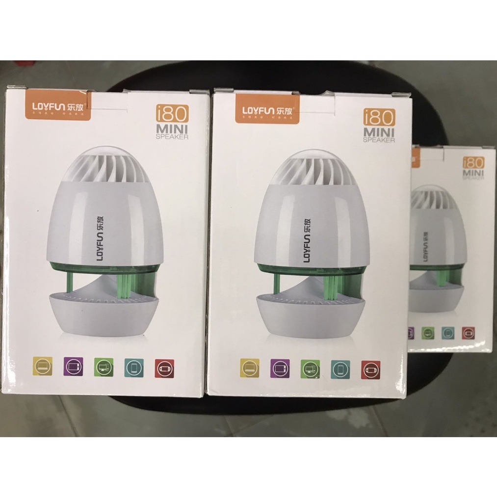 Loa Loyfun i80 USB 2.0 - Loa di động kèm Led-DC502