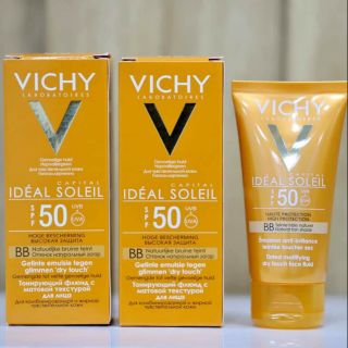 Kem chống nắng kèm nền Vichy BB