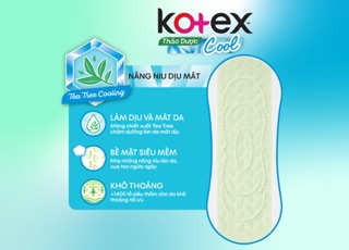 {Quà} 🎁kotex thảo dược Cool không cánh