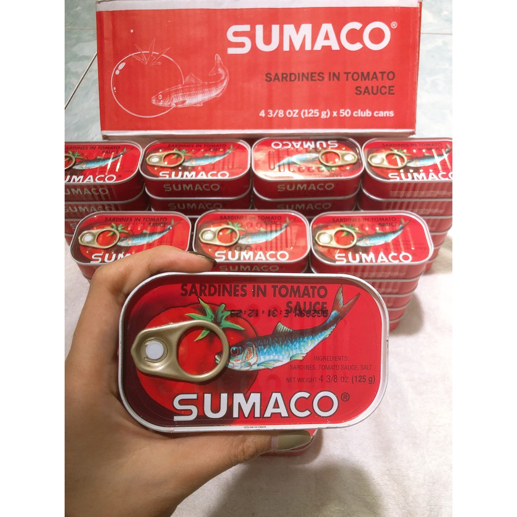 Cá mòi Sumaco Maroc 125gr ( Hàng nhập )
