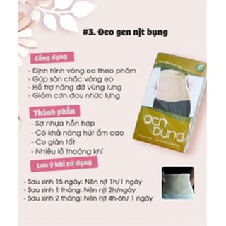 Gen nịt bụng giảm eo sau sinh Bảo Nhiên