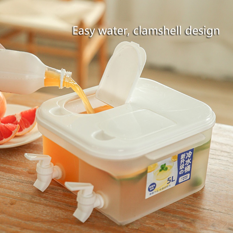 Bình Rót Nước Uống Có Nắp Đậy Tiện Lợi Bằng PP Cấp Thực Phẩm