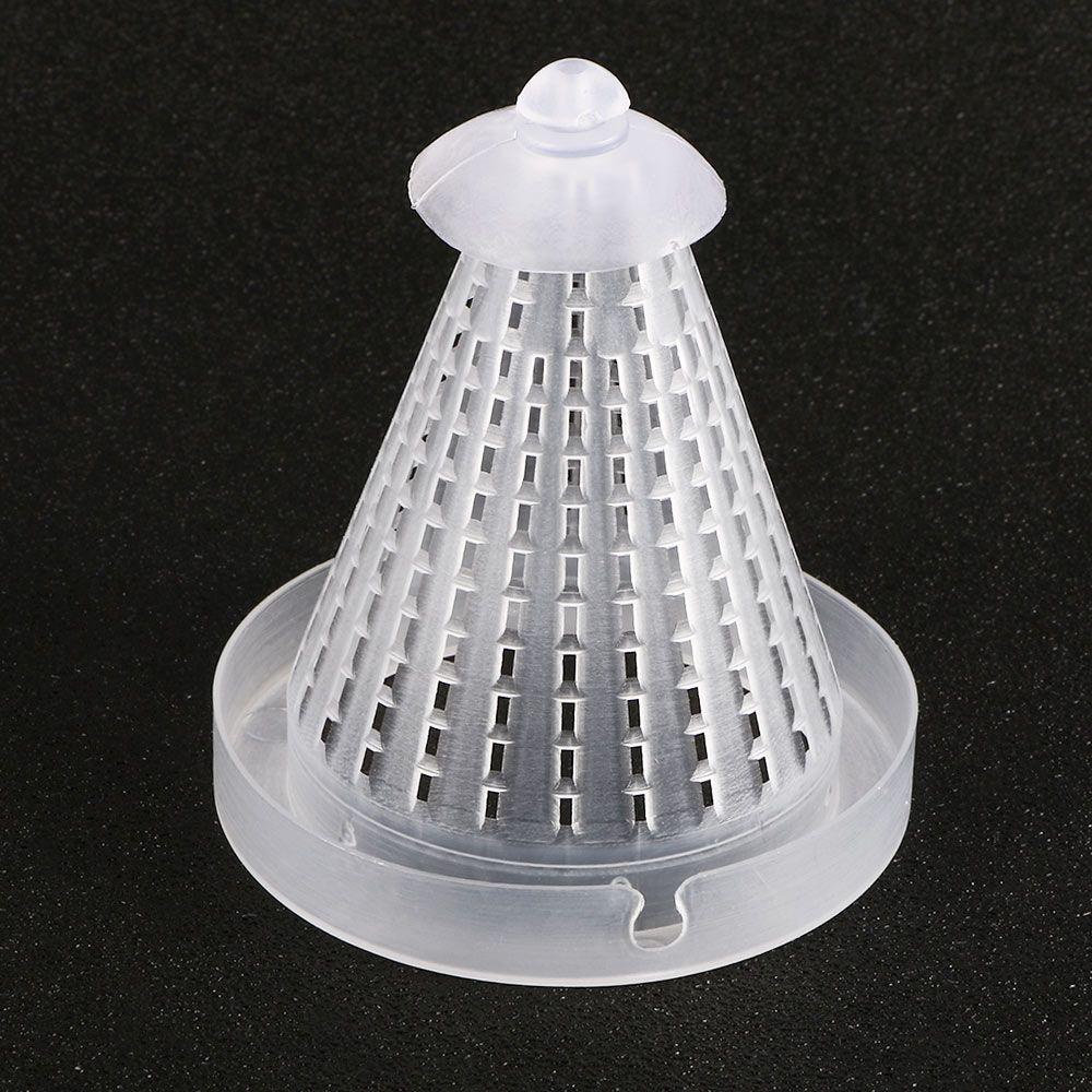 Bộ 4 Cốc Đựng Thức Ăn Cho Cá Hình Nón / Giun Máu / Giun Máu Tiện Dụng