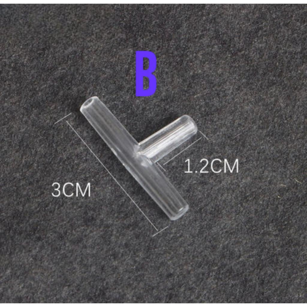 Co nối oxy, co2, co T, co L acrylic, mica