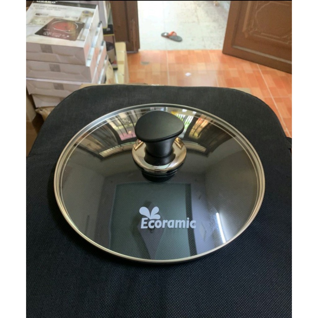 Nắp kính cường lực dùng cho nồi và chảo 22cm/24cm/26cm/28cm/30cm.