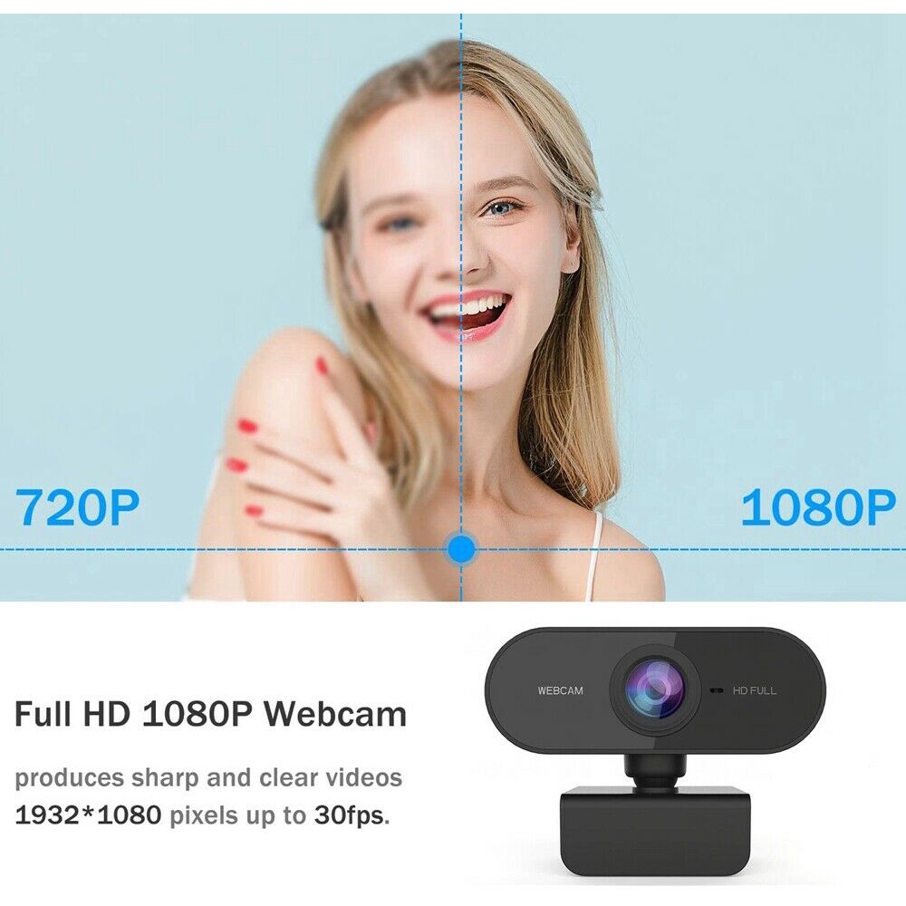 [Freeship] Webcam học Online Có Mic FHD 1080P 720P 480P, Webcam máy tính, họp Trực Tuyến,Gọi Video Hình Ảnh Sắc nét