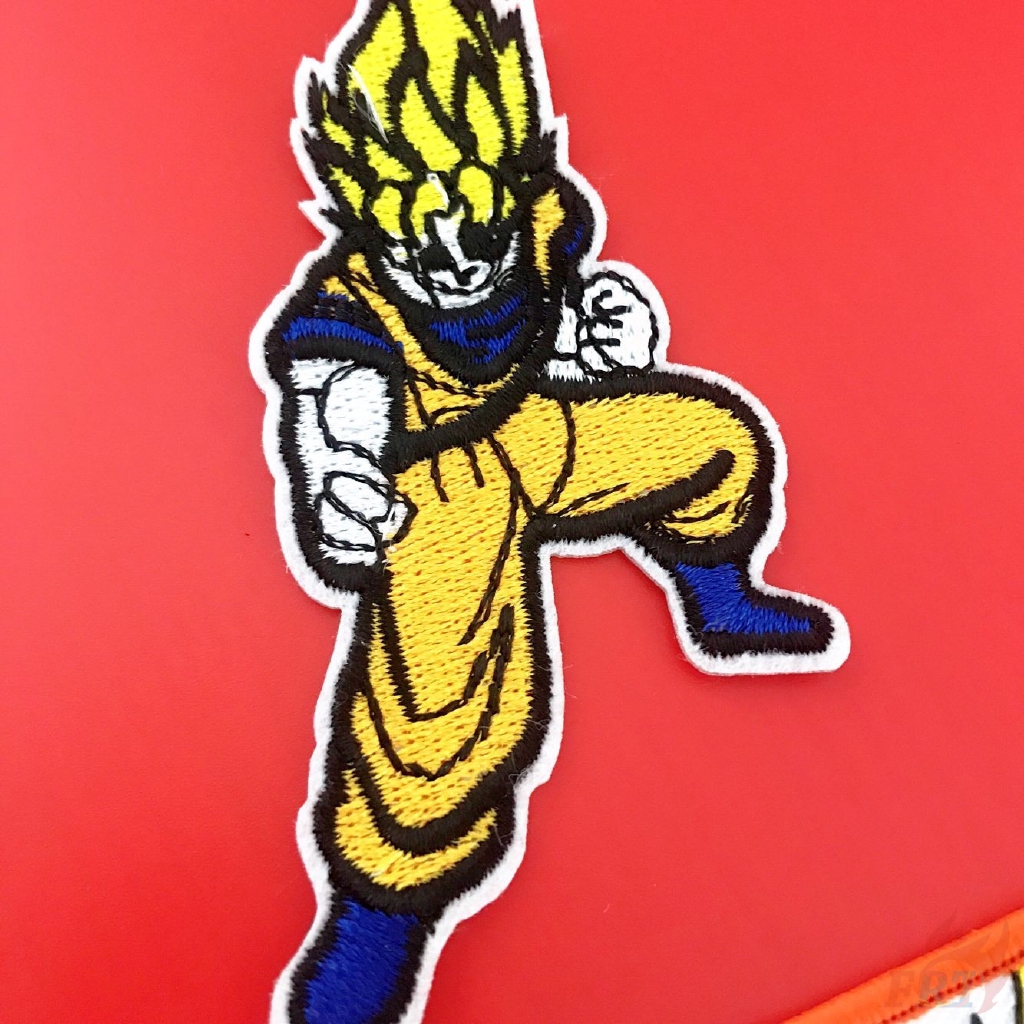☸ Anime：DRAGON BALL S-3 Patch ☸ 1Pc Son Goku Diy Sew on Iron on Patch