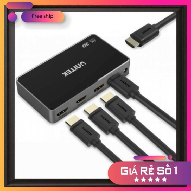 Hàng Siêu Hot Bộ Chia HDMI 1 ra 4 cao cấp hãng UNITEK V1109A (Hot)