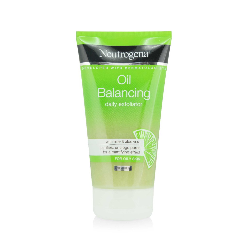 [TOP 1 SHOPEE] Tẩy da chết cho da dầu Neutrogena Oil Balancing Daily Exfoliator 150ml (Bill Anh)