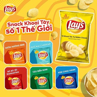 SNACK KHOAI TÂY LAY’S ĐỦ CỠ 35G/63G/95G/150G
