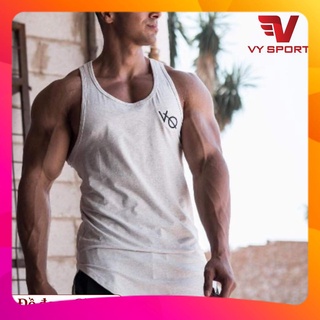 Áo ba lỗ gym VQ cotton",Áo thun ba lỗ tập gym nam thun cotton cao cấp