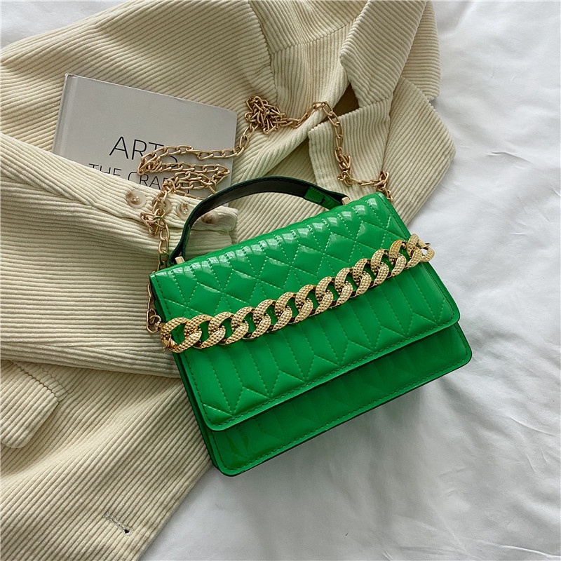 Túi Đeo Chéo Hình Thoi Thiết Kế Đơn Giản Thời Trang Cho Nữ