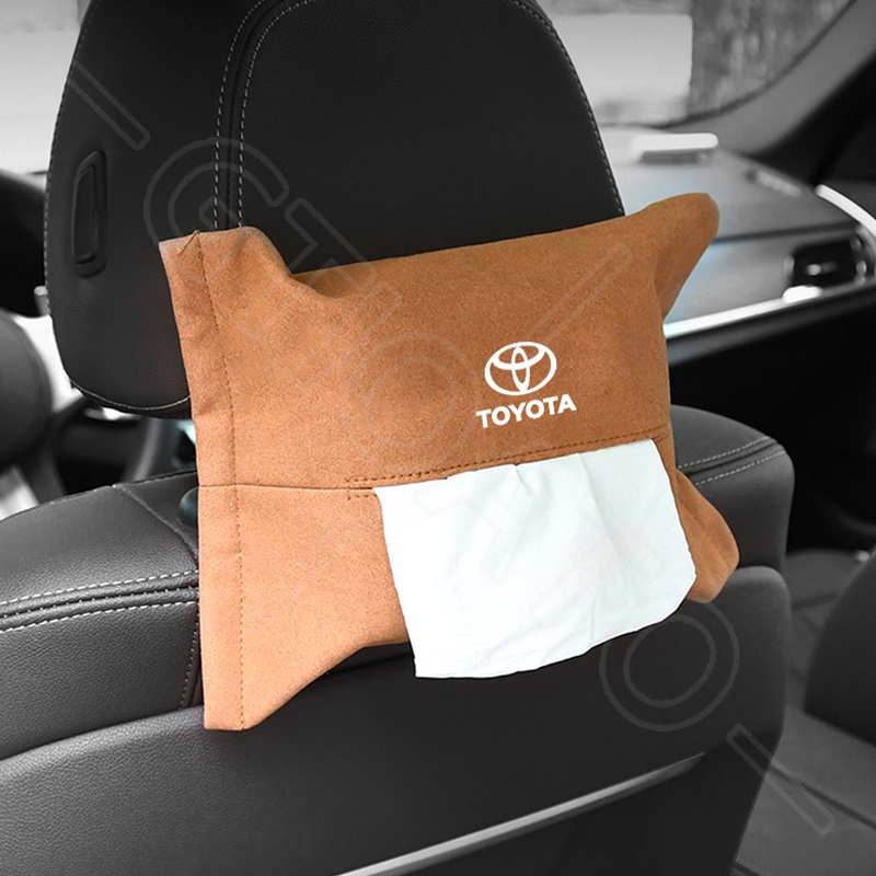GTIOATO HộP ĐựNg GiấY ĂN Lưng Ghế Xe Hơi Hộp Đựng Khăn Giấy Ô Tô TúI Treo Đồ Sau Ghế Ô Tô TúI Treo Đồ Sau Ghế Ô Tô HộP ĐựNg GiấY ĂN TrêN Ô Tô Phụ Kiện Xe Hơi Cho Toyota CHR Raize Corolla Cross Rush Fortuner Yaris Innova