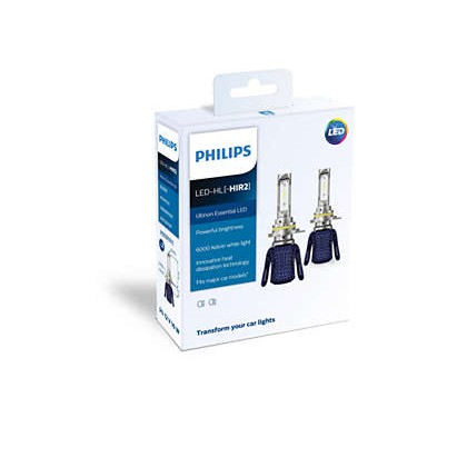 [ SL: 2 bóng ] Bóng đèn Pha Led Philips Ultinon Gen 1 chân H4,H7,HB3,HB4,H11,HIR2...