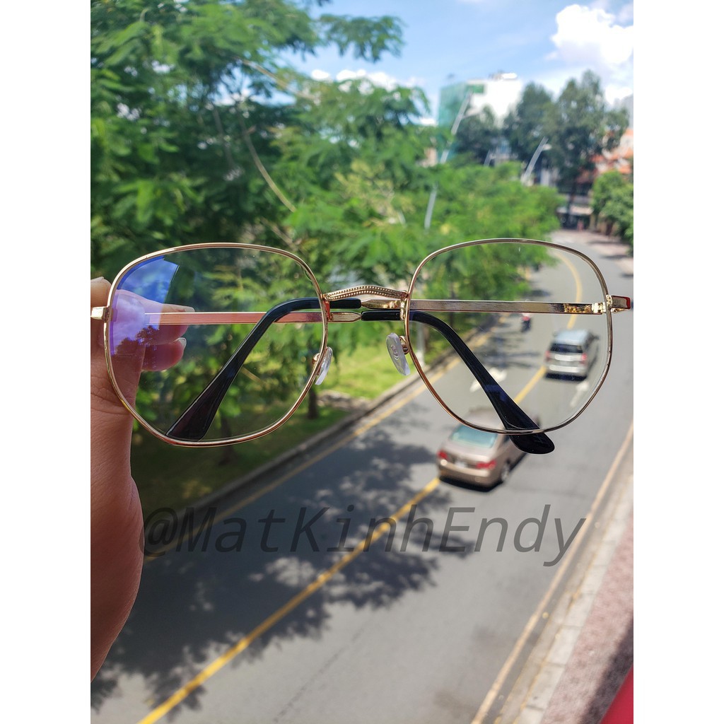Gọng kính cận kim loại D1007 👓 Kính cận thời trang | BigBuy360 - bigbuy360.vn