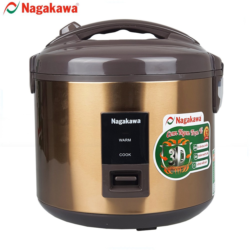 Nồi cơm điện 2.8L Nagakawa NAG0121