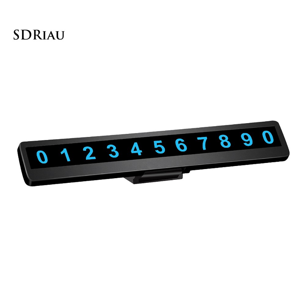 Bảng hiển thị số đậu xe phát sáng cho xe hơi