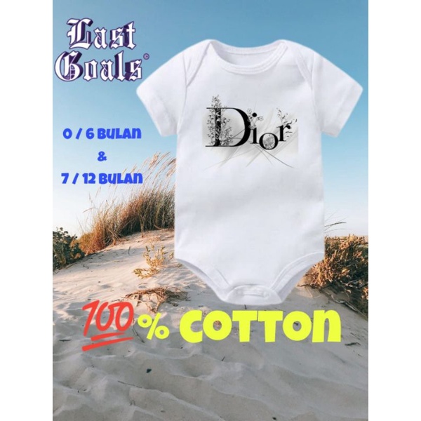 Dior Bộ Áo Liền Quần / Jumpsuit Xinh Xắn Thời Trang Cho Bé 0 1 2 3 4 5 6 7 8 9 10 11 12 Tháng / 1 Tuổi / bodysuit / bodysuit / 11 Tháng / Bé Gái Bộ Đồ bodysuit / Quần Áo Bé Trai / Bé Gái