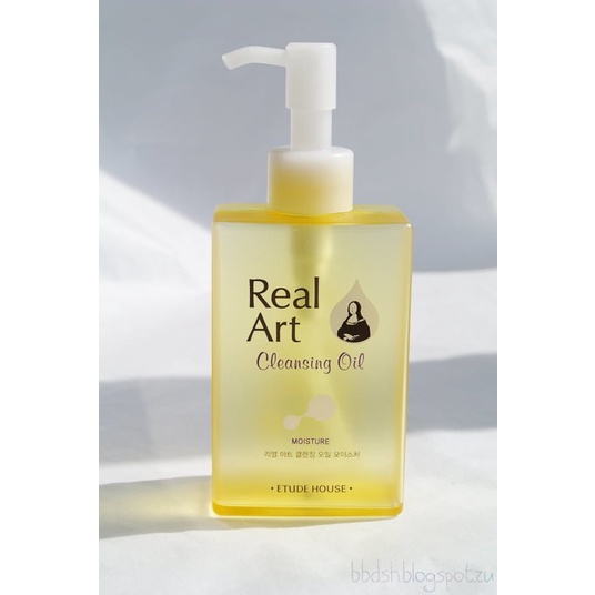 Dầu Tẩy Trang Etude House Real Art Moisture Cleansing Oil 185ml