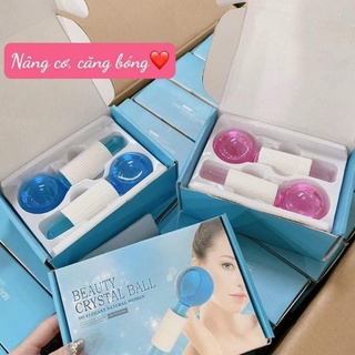 Combo 2 quả cầu lạnh massage mặt