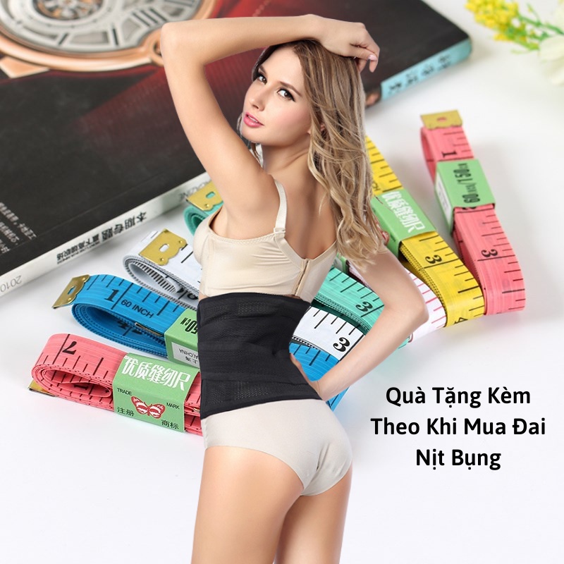 Đai Nịt Bụng Chống Cuộn Sau Sinh, Gen Nịt Bụng Dán Định Hình Giãm Mỡ Eo Thon Có Lổ Thông Hơi Chichi Bra 3331