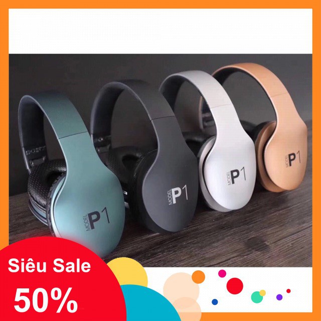 ⚡️⚡️Tai Nghe Bluetooth Chụp Tai Thời Trang Headset Sony P1 Chính HãngHN