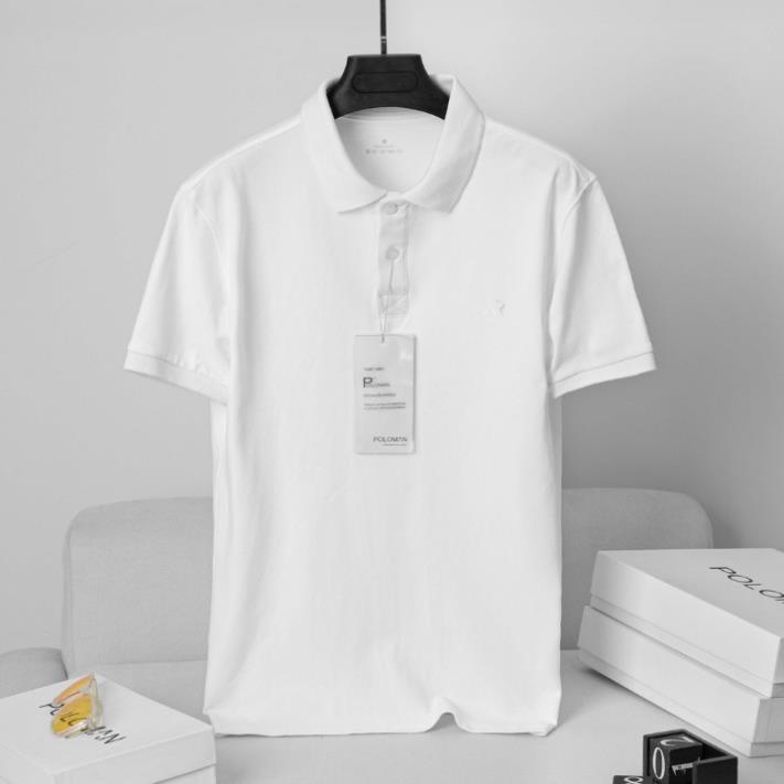 Áo Polo Nam có cổ thêu AR ngực phong cách trẻ trung chất cotton cá sấu dày dặn mặc thoáng mát