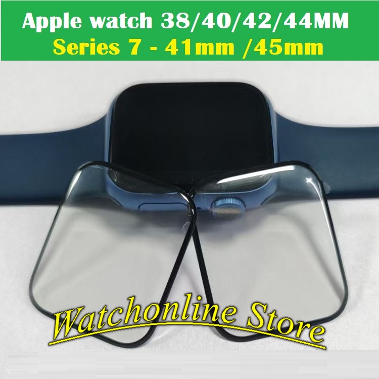 Dán dẻo 3D Full màn Apple Watch Series 7 - 41mm 45mm 38mm 40mm 42mm 44mm