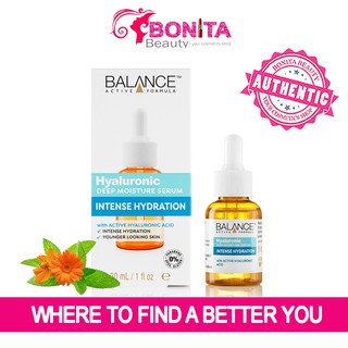 Tinh chất Cấp Nước Dưỡng Ẩm Vượt Trội Balance Active Formula Hyaluronic Deep Moisture Serum
