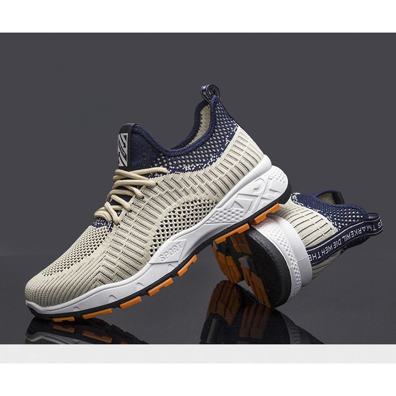 [TOP BÁN CHẠY] Giày nam sneakers thể thao thời trang mới của năm nay đế chống trượt đi êm chân thời trang PUGI - Q45