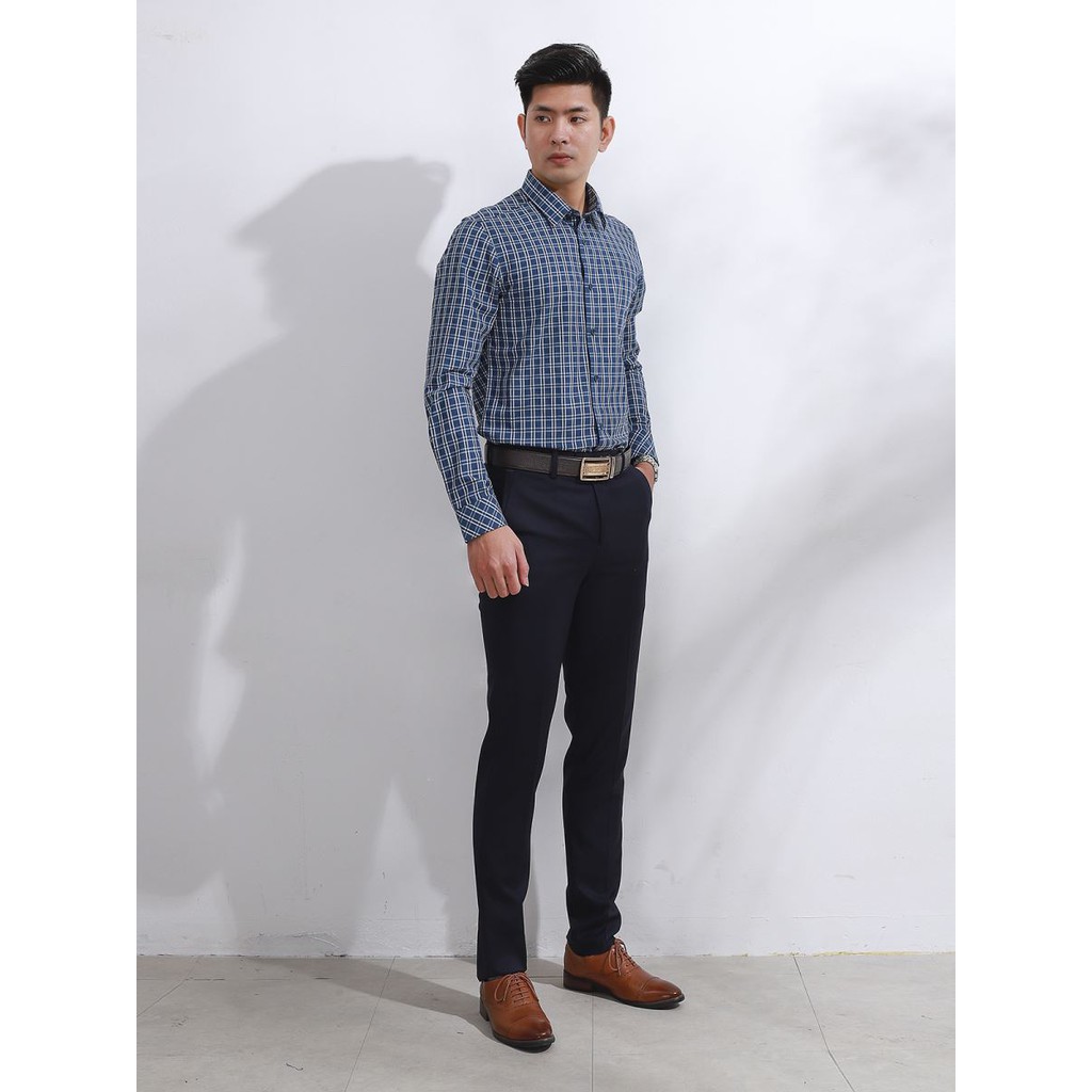 Áo sơ mi nam dài tay ARISTINO-phong cách- slim als59508