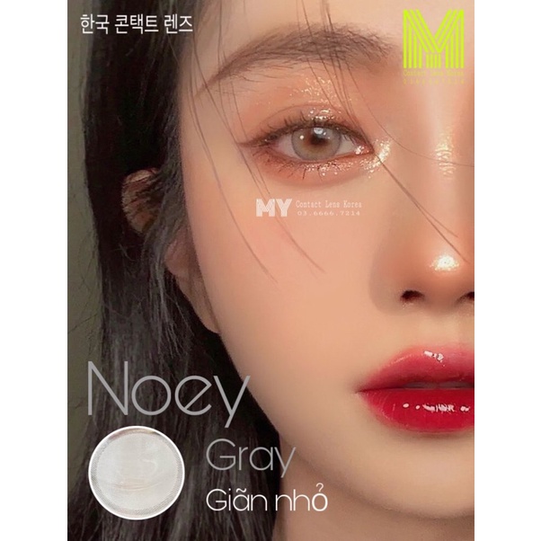 Contact lens gray không giãn xám tây