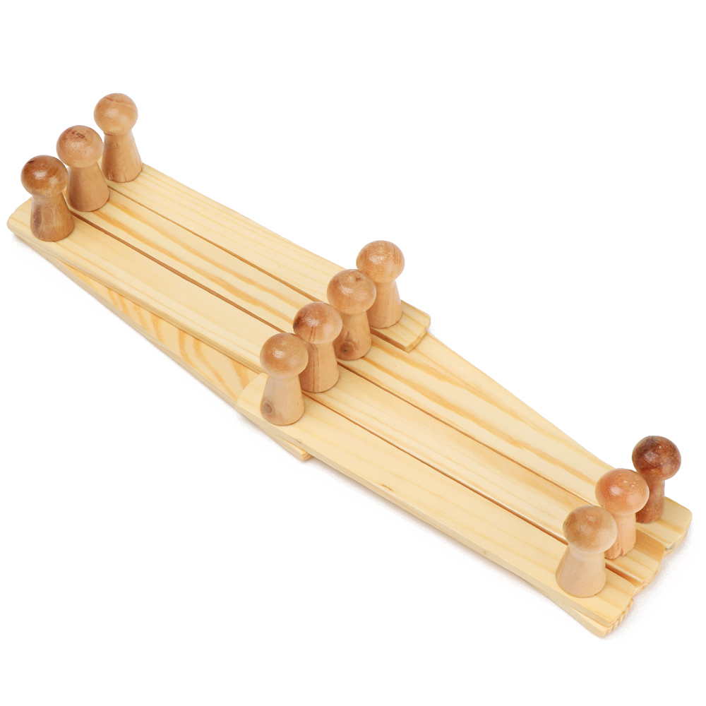 Móc gỗ treo quần áo tiện lợi cho nhà cửa