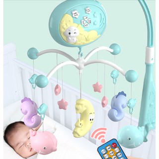 Chuông treo nôi, cũi, giường, xe đẩy (có điều khiển từ xa)