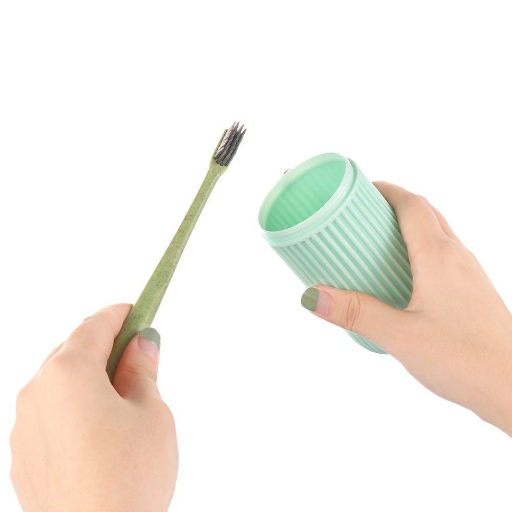 SUYO Hộp Nhựa Đựng Bàn Chải Đánh Răng Du Lịch Tiện Lợi