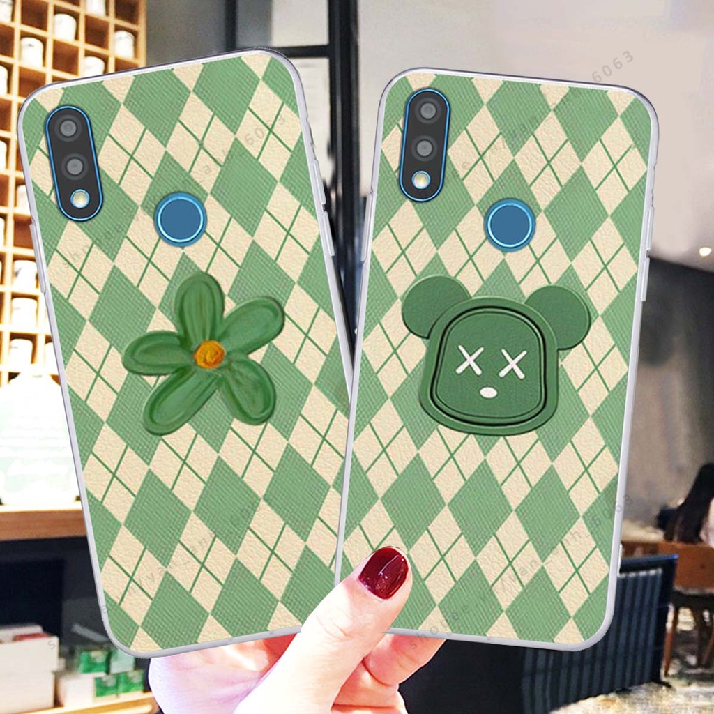 Ốp lưng Vsmart Joy 2 Plus / Joy2+ in hình hoa, gấu rich bear nghệ thuật, thời trang