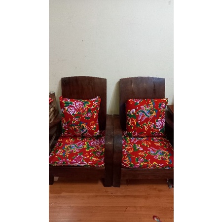 Vải con công, vải hoa tiết con công, hàng loại 1, cotton, đỏ dùng để trang trí Tết, khăn trải bàn con công.