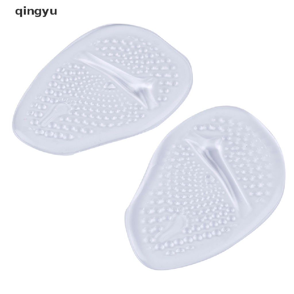 1 Cặp Đệm Silicone Trong Suốt Lót Đế Giày Cao Gót