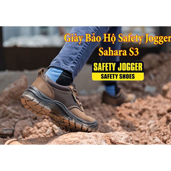 Giày bảo hộ jogger Sahara nâu | BigBuy360 - bigbuy360.vn